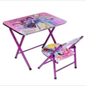 Kids Cartoon Character Reading Table and Chair
